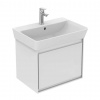 Ideal Standard Connect Air Skrinka pod umývadlo Cube 55 cm, 48x41x40 cm, lesklá biela/biela mat E0844B2