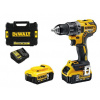 DeWALT Náradie - 18V AKU vŕtací skrutkovač, 2x aku 5,0 Ah Li-Ion XR, nabíjačka DCD791P2