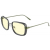 GUNNAR kancelárske/herné okuliare FALLOUT VAULT 33 /GUNMETAL-OLIVE / * jantárové sklá * BLF 65 * GUNNAR focus