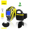 SET 3 Filtračne ventilačná jednotka KOWAX Speed Air ARC+ Samostmievacia zvárací kukla KWX820 + NanoClean 200ml + ochrana krku + ochrana hlavy KOWAX