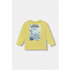 Detská bavlnená košeľa s dlhým rukávom United Colors of Benetton 3TAMG10KM.P.seasonal zelená 116