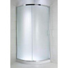 Jika Cubito Pure - Sprchovací kút štvrťkruhový 900x900 mm, strieborná/arctic sklo H2502420026661