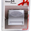 Bodové svetlá, bodové osvetlenie - SIMON 54 lampka oprawa schodowa LED srebrna 230V (Bodové svetlá, bodové osvetlenie - SIMON 54 lampka oprawa schodowa LED srebrna 230V)