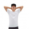 Vans Left Chest Logo White Black Pánske Trička Veľkosť M