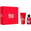 Dsquared2 Red Wood SET: Toaletná voda 100ml + Telové Mlieko 150ml pre ženy