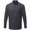 Premier Workwear Pánska košeľa s dlhým rukávom PR252 Steel S
