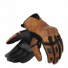 Motocyklové rukavice Rebelhorn Thug II Lady Vintage Brown veľ. XS