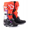 boty TECH 10, ALPINESTARS (oranžová/žlutá/fialová/bílá/černá, vel. 43) M130-507-43