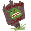 CUKROVÁ TLAČ jedlý obrázok na tortu Cukrová hmota Rozprávka Shrek Beware Ogre + MENO