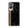 TopQ Zadný pevný kryt STYLE na Honor 90 Lite 5G Mramor čierno-zlatý