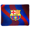 FC Barcelona Fleecová deka FC Barcelona, modročervená, 120×150 cm