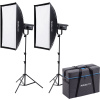 Nanlite FS-300B Bi-Colour 2 light kit with stand
