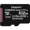 KINGSTON 512GB microSDXC Canvas Select Plus bez adaptéru (SDCS2/512GBSP)