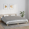 vidaXL Záťažová prikrývka šedá 155x220 cm 11 kg látka 350723