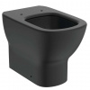Ideal Standard Tesi Stojace WC, spodný odpad, AquaBlade, čierna T0077V3