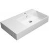 GSI Kube X umývadlo 80x47 cm obdĺžnik klasické umývadlo biela 9457111
