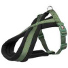 Nylonový postroj PREMIUM podšitý - les XS-S: hruď: 30-55cm/15mm