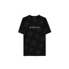 Difuzed PlayStation Tričko Logo All over Print Velikost S