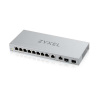 ZyXEL Zyxel XGS1210-12-ZZ0102F sieťový prepínač Riadený Gigabit Ethernet (10/100/1000) Šedá (XGS1210-12-ZZ0102F)