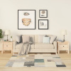 Bočné stolíky 2 ks 40x40x39 cm borovicový masív-ForU-813785