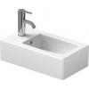 Duravit Vero - Umývadielko 450x250 mm, s prepadom, biela 0702250000