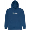 Mikina Ripndip - Rubber Logo Hoodie Pacific Blue