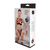 GP LATEXOVÁ PODPRSENKA BEZ KOŠÍČKOV A STRING SET, XL