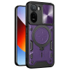 Techsuit - CamGuard Pro puzdro s krytom fotoaparátu pre Xiaomi Redmi A7 Pro 4G - fialové