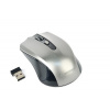 GEMBIRD myš MUSW-4B-04-BG, černo-šedá, bezdrátová, USB nano receiver MUSW-4B-04-BG