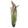 Umelá tráva Plume pampas v kvetináči 85 cm