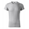 Pánske tričko Malfini Fusion 163 - veľkosť: M, farba: strieborný melír