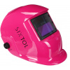 SIXTOL Zváracia kukla samostmievacia WELDING MASK 4, ružová