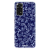 Silikonové odolné pouzdro iSaprio - Blue Leaves 05 na mobil Xiaomi Redmi Note 11 / Note 11S (Silikonový odolný kryt, obal, pouzdro iSaprio - Blue Leaves 05 na mobilní telefon Xiaomi Redmi Note 11 / No