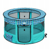 SucceBuy Ohrádka pre šteniatka 1117x1117x609MM Okrúhla s skladacou miskou