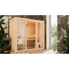 fínska sauna KARIBU AVARI 2 (93005) LG4625