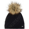 Dámska zimná čiapka Eisbär Sita Lux Crystal MÜ - schwarz/real uni