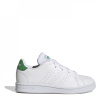 adidas Advantage Lifestyle Trainers Juniors White/ Green 5 (38)