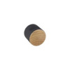 knopok Hole XL, priemer 40mm, dub lakovaný/ čierna knopok