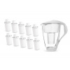 Sklenený filter JUG DAFI CRYSTAL + 10 FILTRY (Sklenený filter JUG DAFI CRYSTAL + 10 FILTRY)