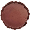 Vankúš - Dekoratívne vankúšové okrúhle tmavo ružové moderné (Ashley Round čistí tmavo ružovú 40 cm)
