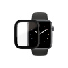 PanzerGlass Full Protection pre Apple Watch 4/5/6 / SE 44mm čierny rámček 3641