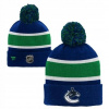 Detská zimná čiapka Vancouver Canucks NHL Cuffed Beanie With Pom