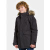 Detská zimná bunda Didriksons Oxid Kids Parka 060 Black Veľkosť: 140