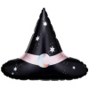 Fóliový balónik klobúk - Halloween - Čarodejnica - 60 cm - PartyDeco