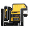 DCE0822D1R DeWALT Aku křížový červený laser s olovnicí 10,8V, 1x2,0Ah XR Li-Ion