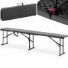 Záhradná lavica, lavička - Vidaxl Garden Bench, 114,5 cm, tmavošedý podus (Vidaxl Garden Bench, 114,5 cm, tmavošedý podus)