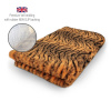 DRYBED Premium Vet Bed Tiger oranžový 150 x 100 cm