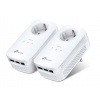 TP-LINK TP-Link TL-PA8030P KIT sieťový adaptér PowerLine 1200 Mbit/s Ethernet / LAN pripojenie Biela 2 kusov (TL-PA8030P KIT)