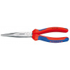 KNIPEX kliešte polguľaté 200mm s ostrím 2612200