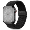 AppleMix Remienok TECH-PROTECT pre Apple Watch 42 mm / 41 mm / 40 mm / 38 mm - nylonový - opletený - čierny